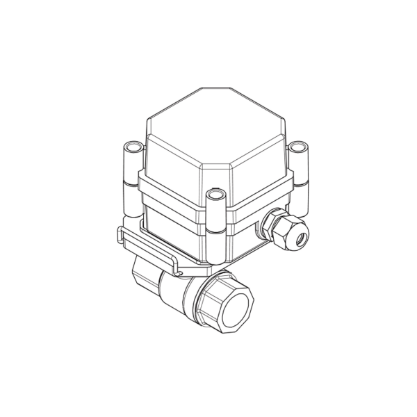 Шаровой кран с электроприводом | GIDROLOCK